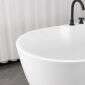 DM-San Duschmeister freistehende Badewanne mit Armatur Sano 701 weiß 170 x 75 cm Bild 7