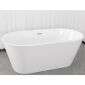 DM-San Duschmeister freistehende Badewanne Sano 702 weiß 170 x 75 cm Bild 2