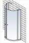Schulte Schulte Garant U-Kabine Halbkreisdusche mit Pendeltüren Bild 4