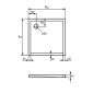 Hüppe Hüppe Quadratduschwanne Purano 4-Eck Bild 3