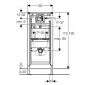 Geberit-IS Geberit Duofix Montageelement für Urinale 112 - 130 cm Bild 3