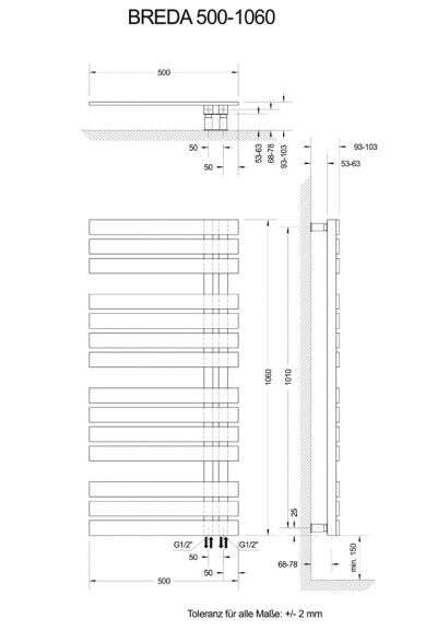 Hüppe Hüppe Alpha 2 Schwingtür Drehtür für SW 1900 vollgerahmt