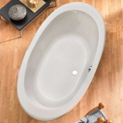 Ottofond Ottofond Ovale Badewanne Gomera 180 x 96 weiß