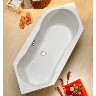 Ottofond Ottofond Sechseckbadewanne Ravenna 190 x 80 weiß