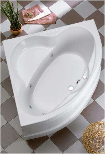 Ottofond Ottofond Aktions-Whirlpool Eckbadewanne Basis 140 x 140