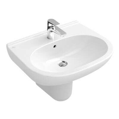 Villeroy & Boch Villeroy & Boch O.novo Waschtisch weiß 65 x 51 cm mit Überlauf