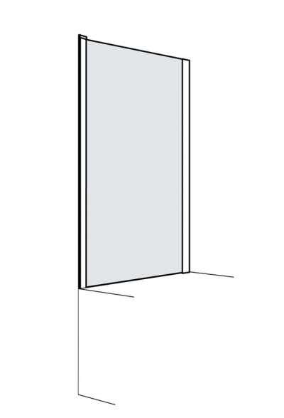 Duscholux Duscholux Bella Vita 3 verkürzte Seitenwand